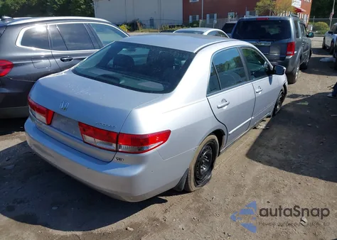 2004 Honda Accord 3.0 Lx from USA, damaged, VIN 1HGCM66334A058353